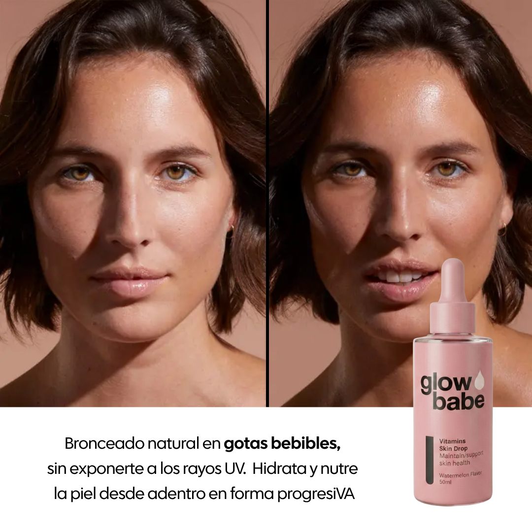 Gotas bronceadoras bebestibles