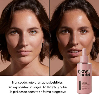 Gotas bronceadoras bebestibles