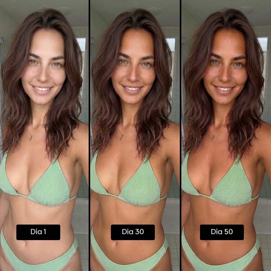Gotas bronceadoras bebestibles